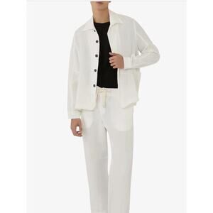 Marané Lucas Linen Jacket Off White M NWT Men’s